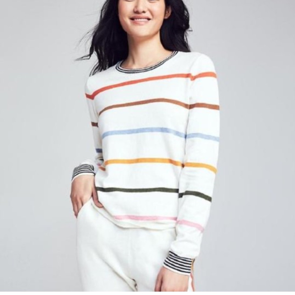 Faherty Brand Cotton Multicolor Sweater